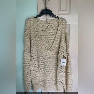 Free People sweater, size large!